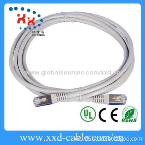 High-speed Cat5e FTP 24# CU Cable with 30AWG Wire Gauge, HDPE Insulation